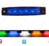SIDE MARKER LAMP 6 LED BLU / BLUE (12/24 V)