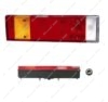 FANALE POSTERIORE 7 FUNXIONI SX  (LUCE TARGA) SENZA CONNET. Rimorchio / Trailer