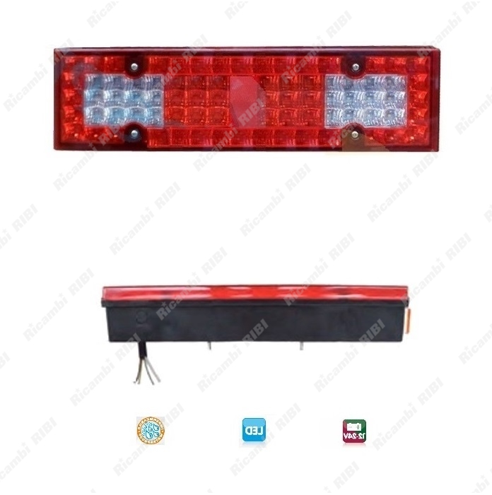 1pc Emark 24V Luci Posteriori Combinate A LED Per Fanali Posteriori Per Camion Scania Per Fanali Posteriori OE 002241859 2241860 Con Cicalino
