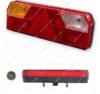 FANALE POSTERIORE 7 FUNXIONI SX  (LUCE TARGA) CON CONNET. Rimorchio / Trailer