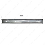 BARRA PARAINCASTRO IN ACCIAIO INOX FIORETTATO