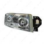 PROIETTORE PARABOLA CHIARA DX   H1 H3 H7 - CORRETTORE ASSETTO MANUALE