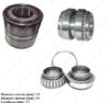 KIT CUSCINETTO RUOTA POSTERIORE DAF XF95  XF105  (2 PEZZI)