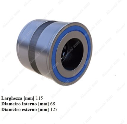 CUSCINETTO MOZZO ANTERIORE  68X127X115 SCANIA