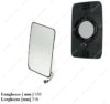 VETRO SPECCHIO TERMICO DX-SX  430X240