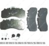SERIE PASTIGLIE FRENO E3 ANTERIORI/POSTERIORI DAF-IVECO-MAN
