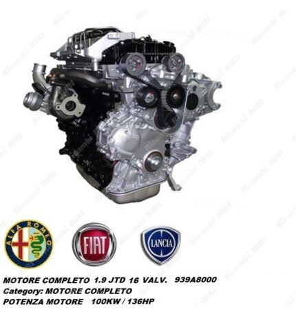 MOTORE COMPLETO ALFA / FIAT 939A8000