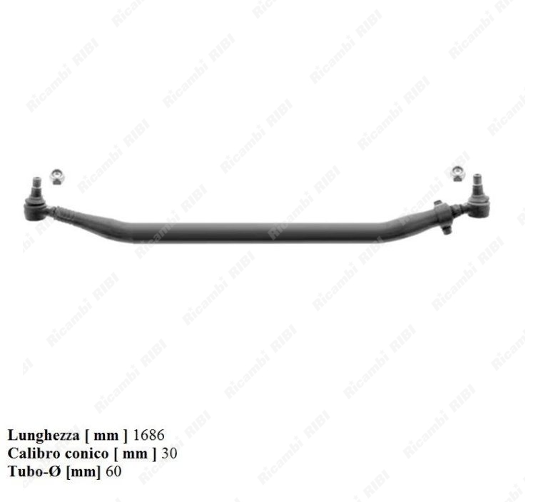 Originale Febi Kit Professionale Barre Accoppiamento Anteriore Per Mazda 6 Gg