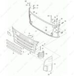 GRIGLIA SUPERIORE   Metallo - Bianco SCANIA R - immagine 2