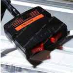 BARRA LUMINOSA A LED LAMPEGGIANTE 12/24V colore AMBRA - immagine 5