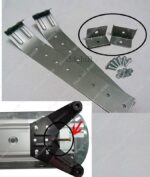 BARRA LUMINOSA A LED LAMPEGGIANTE 12/24V colore AMBRA - immagine 6