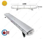 BARRA LUMINOSA A LED LAMPEGGIANTE 12/24V colore AMBRA