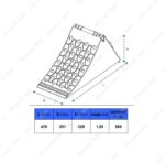 CALZATOIA FERMA CAMION   omologato 470mm - immagine 3