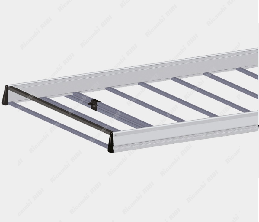 ALL.3 PORTA TUTTO CARGO ALLUMINIO ANODIZZATO 240X145 - immagine 1