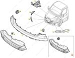 MASCHERINA GRIGLIA FRONTALE IVECO DAILY - 2016 > - immagine 2