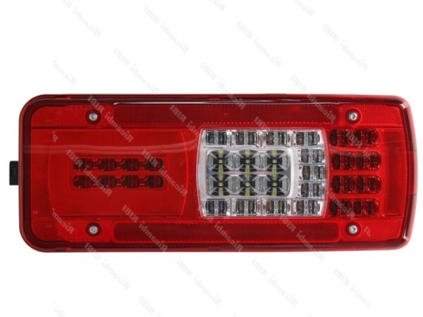 Coppia Fanale Targa Per Iveco Daily 1989-1999 - Luce Targa DX SX Con Passa Cavo, Ricambio Universale - Foto 10