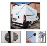 CHIUSURA DI SICUREZZA PORTE VEICOLI COMMERCIALI SET 2PZ - immagine 4