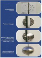 CHIUSURA DI SICUREZZA PORTE VEICOLI COMMERCIALI SET 2PZ - immagine 3