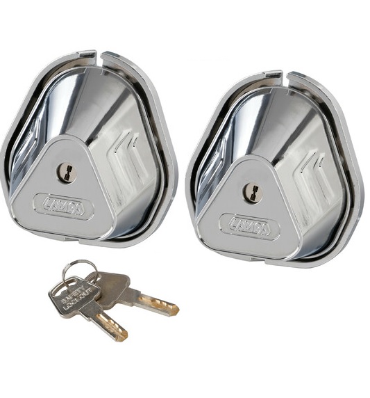 lamd CHIUSURA DI SICUREZZA PORTE VEICOLI COMMERCIALI SET 2PZ - immagine 1