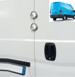 CHIUSURA DI SICUREZZA PORTE VEICOLI COMMERCIALI SET 2PZ - immagine 2