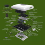 CLIMA TETTO VEICOLI AGRICOLI 12V. COMPLETO - immagine 3