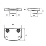 CLIMATIZZATORE FRESCO 5000 RT – 1600 Watt, 14 cm di altezza, solo 24V - immagine 6