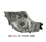 PROIETTORE MERCEDES ACTROS MP4 DX - H1 MANUALE