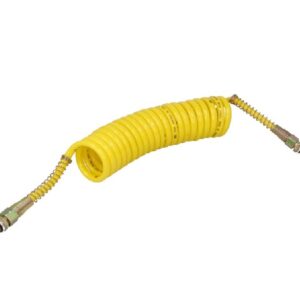 TUBO ARIA SPIRALE GIALLO RIMORCHIO  TERMINALE M16
