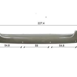 VISIERA PARASOLE MERCEDES ACTROS MP4 / MP5 07.11-