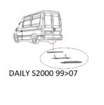 PEDANA POSTERIORE IVECO DAILY 99-2007 COMPLETA - immagine 2