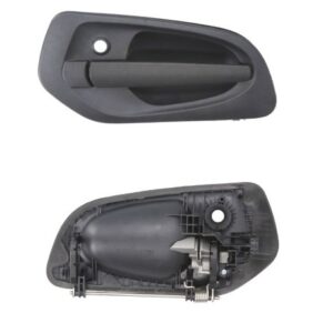 MANIGLIA PORTA DX MERCEDES ACTROS MP4   ABS | NERO    S/ CHIAVI