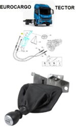SUPPORTO LEVA CAMBIO EUROCARGO - TECTOR - immagine 2