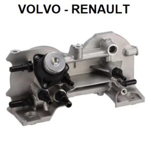 SUPPORTO FILTRO GASOLIO RVI C, D, K, T; VOLVO FH II, FH III, FM II, FM III, FMX II, FMX III D11A-330-G13C460 01.10-