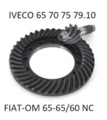 COPPIA CONICA IVECO 65 70 75 79.10 FIAT-OM 65-65/60 NC 70-75 NC