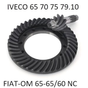COPPIA CONICA IVECO 65 70 75 79.10 FIAT-OM 65-65/60 NC 70-75 NC