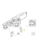 INTERRUTTORE COMANDI TASTI CAMBIO AUTOMATICO IVECO STRALIS HI WAY EURO6 - immagine 3