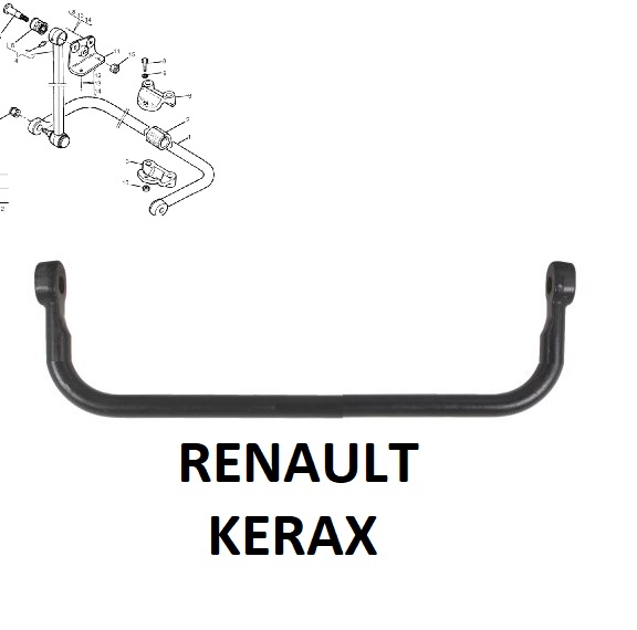 resdeE BARRA STABILZZATRICE ASSALE ANTERIORE RENAULT KERAX - immagine 1